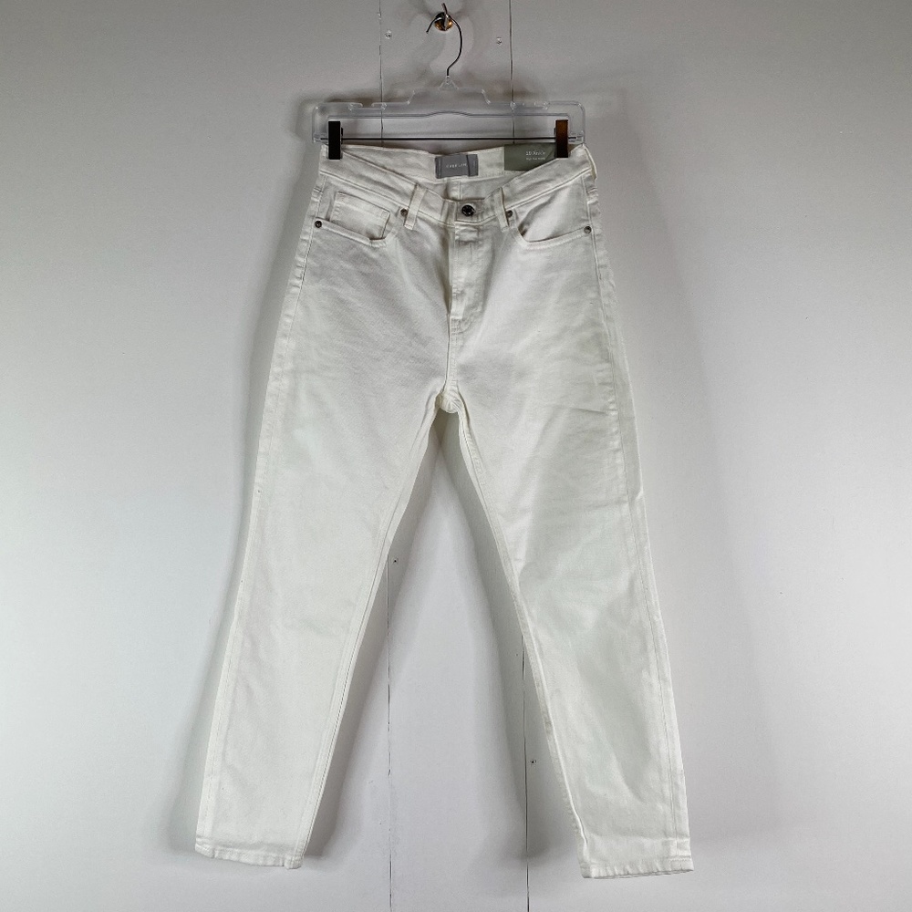 🆕Everlane High Rise Skinny 29 Ankle Jeans White